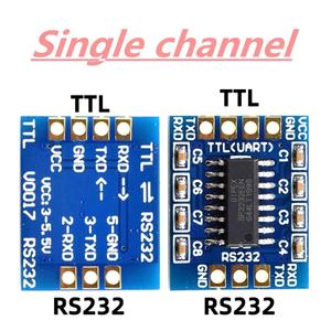 Ein-/Zwei kanal RS232 SP3232 TTL zu RS232 Modul RS232 zu TTL blinkende Linie serielle Schnitts telle Modul Immersion Gold Board - Product Image 2