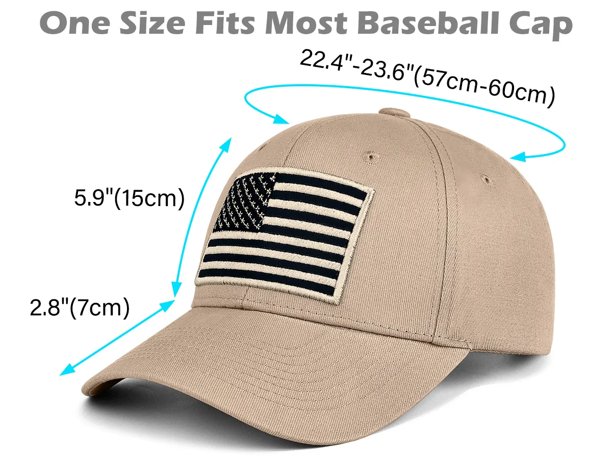 Amerikaanse Vlag Baseballpet Voor Mannen Vrouwen Low Profile Usa Katoen Trucker Hoed Verstelbare Effen Vader Hoed Unisex