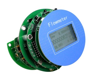 AB gas HART Signal/ModbuS 4-20mA señal de salida Precession Vortex FlowMeter LPG Gas Flow Meter Converter - Product Image 1