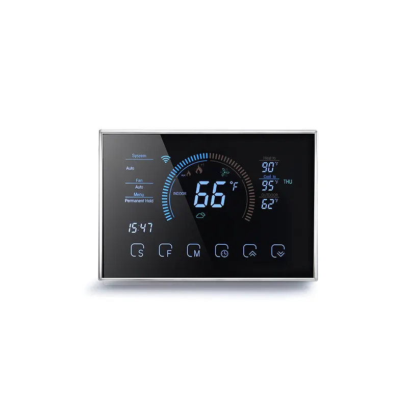 Becasmart BHP-8000 Thermostat de pompe à chaleur Thermostat sans fil Thermostat fabricant contrôleur Thermostat numérique intelligent