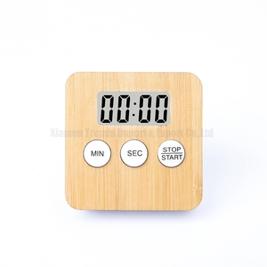 Lcd conto alla rovescia conto alla rovescia timer digitale elettronico in bambù per laboratorio produttore prezzo perfetto tè mini minuscolo - Product Image 4