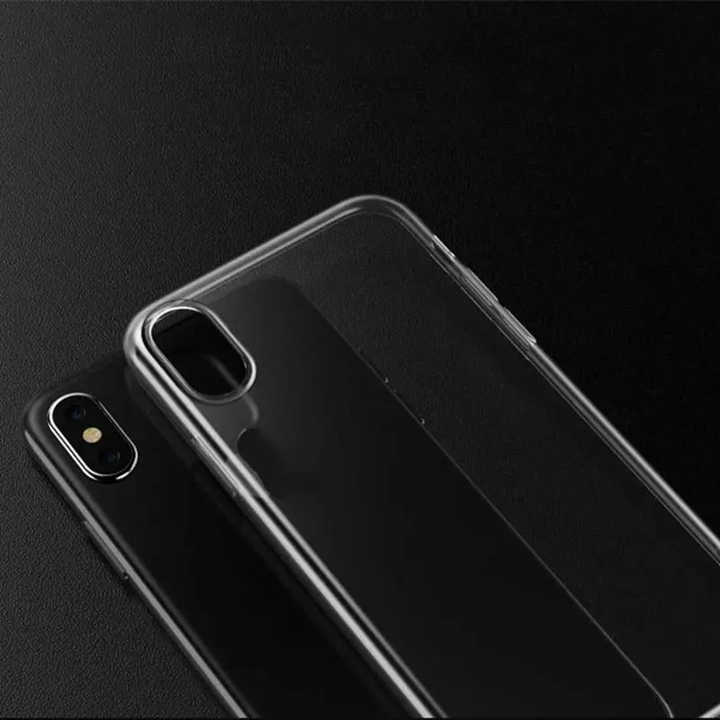 Prezzo economico Ultra-sottile 0.5mm di altezza trasparente morbido TPU Cover posteriore del telefono cellulare per Samsung Galaxy J7 Duo