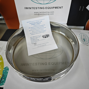 1-500 מיקרון חוט מעבדה נירוסטה sieve sieve רגיל מסננים ארוגים עבור יישומים מעבדה