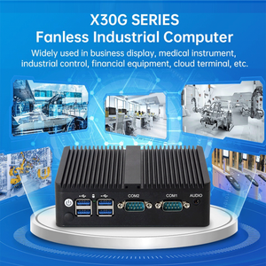 Quad Core J1900 J6412 J4125 <strong>Mini</strong> <strong>PC</strong> RS485 RS232 3G 4G LTE Fanless Industrial Computer W/ Dual <strong>LAN</strong> Dual COM SIM Slot - Product Image 2