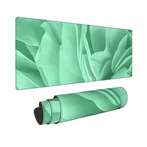 Pad da scrivania con logo personalizzato in gomma toro e fiore, tappetino per mouse esteso, tappetino antiscivolo da lavoro di grandi dimensioni adatto per uso domestico e in ufficio - Product Image 5