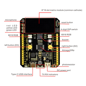 Keyes tudio Atmega328P CP2102 USB-zu-Serial-Port-Modul Max Control Board-Entwicklungs platine für Arduino UNOR3
