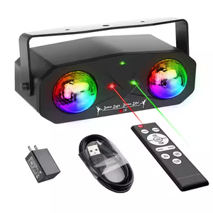 TSINYE ha condotto la luce della sfera da discoteca proiettore da ballo luce suono attivato con telecomando RGB LED luci per feste - Product Image 5