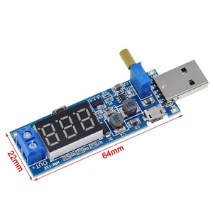 Módulo de fuente de alimentación de aumento/reducción USB de 5V a 3,5 V/12V, convertidor Buck de impulso ajustable, salida DC 1,2 V-24V, 2 a 3 V - Product Image 4