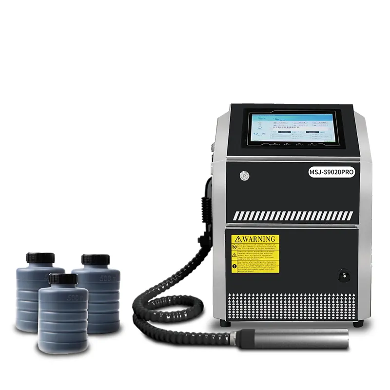 2024 Industrial CIJ Inkjet Codificação Impressora Automática Tubo Couro Bill Impressão Máquina Fábrica Direta Retail Industry Printer