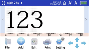 Macchina da stampa manuale con codice qr per batteria con codice a scatola di cartone a getto d'inchiostro