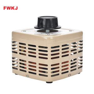 Fabrika 0.5/1KW 220V Variac değişken trafo voltaj regülatörü tek fazlı ayarlanabilir 0-300V AC güç kaynağı düzenleyen - Product Image 4
