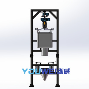 Shanghai Youwei Nuevo embalaje Big Bag Máquina de descarga de polvo de transporte neumático Sistema de carga al vacío para restaurante