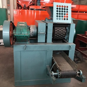 Pillow Shape Iron Powder/<strong>Coal</strong> Powder/Charcoal Powder <strong>Briquette</strong> Making Production <strong>Line</strong>