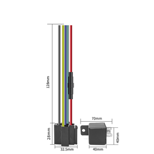 Xe ô tô tốt nhất mua Bảng điều khiển ẩn GPS định vị với 2G cắt dầu định vị GSM LBS định vị xem bài hát Mini 4G GPS Tracker - Product Image 6