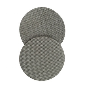 Disco filtrante in metallo poroso in acciaio inossidabile sinterizzato sinterizzato multistrato in fabbrica - Product Image 1