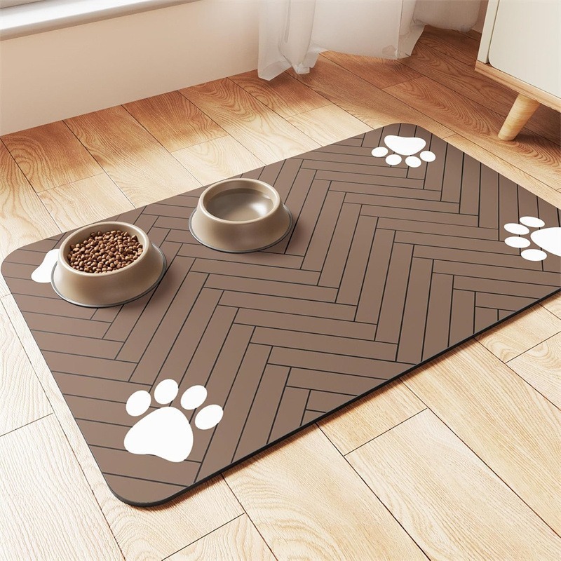 tapis d'alimentation pour chien