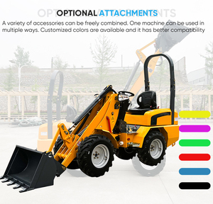 INMAX H180 0.8ton 1ton máy mới trang trại thủy lực DIESEL xô nhỏ nhỏ Bánh Xe Tải với động cơ và bơm Bảo hành 1 năm - Product Image 4