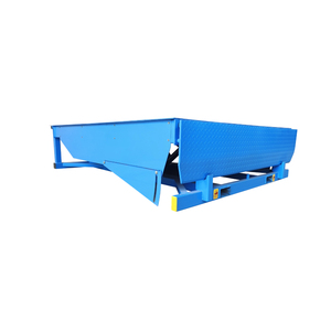 Nivelador de muelle de pozo con bisagras para contenedor de camión de carga hidráulica para bahía de carga de almacén automático ajustable estacionario fijo - Product Image 1