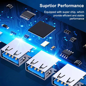 Hub multipuerto USB 3,0 4 en 1, convertidor multifunción, divisor, USB c, adaptador OTG para ordenador portátil y teléfono - Product Image 5