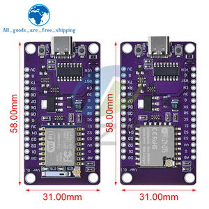 TZT 1PCS Typ-c USB Nodemcu Lua ESP8266 Entwicklungs platine Serielles drahtloses WiFi CH340 ESP-07/07S Modul für Arduino - Product Image 2