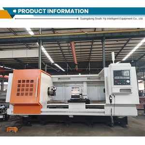 CWK6180 CNC tornio idraulico mandrino completamente automatico pannello inglese Siemens sistema di vendite spot tornio per metallo retrofit tornio - Product Image 3