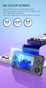 Nuovo gioco portatile R36H Retro portatile Console di gioco Linux sistema 3.5 pollici IPS schermo per i bambini regalo - Product Image 3