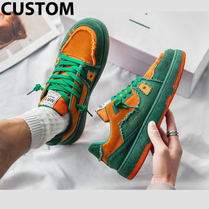 Chaussures de course blanches pour hommes et femmes, baskets de Fitness, de marche, personnalisées, vente en gros - Product Image 1