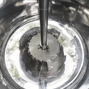 HUNDOM Batch Dispersion <strong>Mixer</strong> Machine Stainless Steel Juice Mixing Tank With Dispenser Propeller <strong>Disk</strong> for Pigment