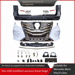 Adatto per il modello Mercedes-Benz V-Class V260 Wuling w447. È dotato del Kit corpo avvolgente di grandi dimensioni Laurence - Product Image 2