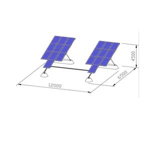 Sistema de seguimiento solar de la mejor calidad, 12kw, dos ejes, todos los componentes clave, sistema de seguimiento de paneles solares, seguimiento solar de doble eje - Product Image 2