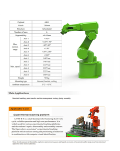 Brazo robótico de 6 ejes de alta precisión Manipulador Cobot Robot colaborativo automático - Product Image 4