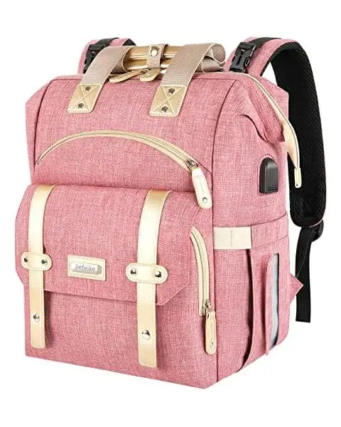 Wickelt asche mit Wickels tation Wasserdichter 3-in-1-Babywindel rucksack mit faltbarem Wickel kissen Großer Reise rucksack