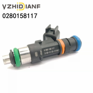 Yeni 0280158117 oto motor yakıt enjektörü meme için 1.8T Turbo Audi A4 TT VW Golf Jetta Acura EV14 benzinli tipi - Product Image 2