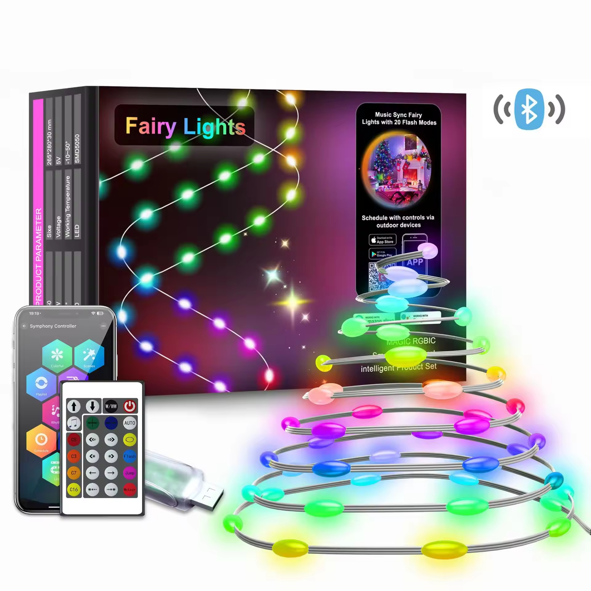 Colorful-15m 150leds-BT