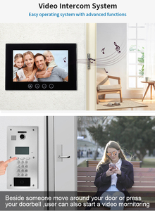 Intercom Wohnung Audio Tür Telefon Outdoor Intercom Video Intercom Innen station - Product Image 5