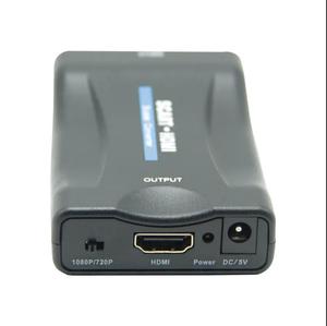 <strong>Scart</strong> to hd Converter Adapter 1080p Audio Video Adapter with Power for HDTV DVD for Box STB Plug and Play with Usb Cable - Product Image 3