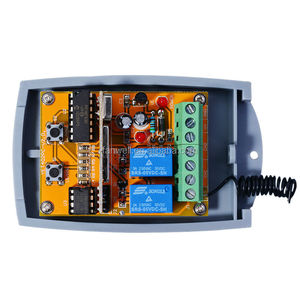 12V DCモーターリモコン4ボタン前方学習ローリング固定コード金属ガレージ用AC 315MHz 433.92MHz - Product Image 3