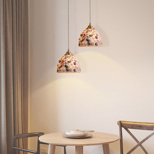 Son çıkan satış Tiffany y-ilham avize cam kristal ev otel dekoratif asılı Led kolye ışık - Product Image 4
