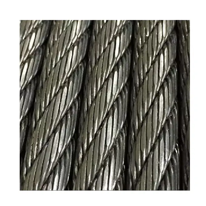 Korea made high tensile armouring cable galvanized steel wire Compact Wire Rope
