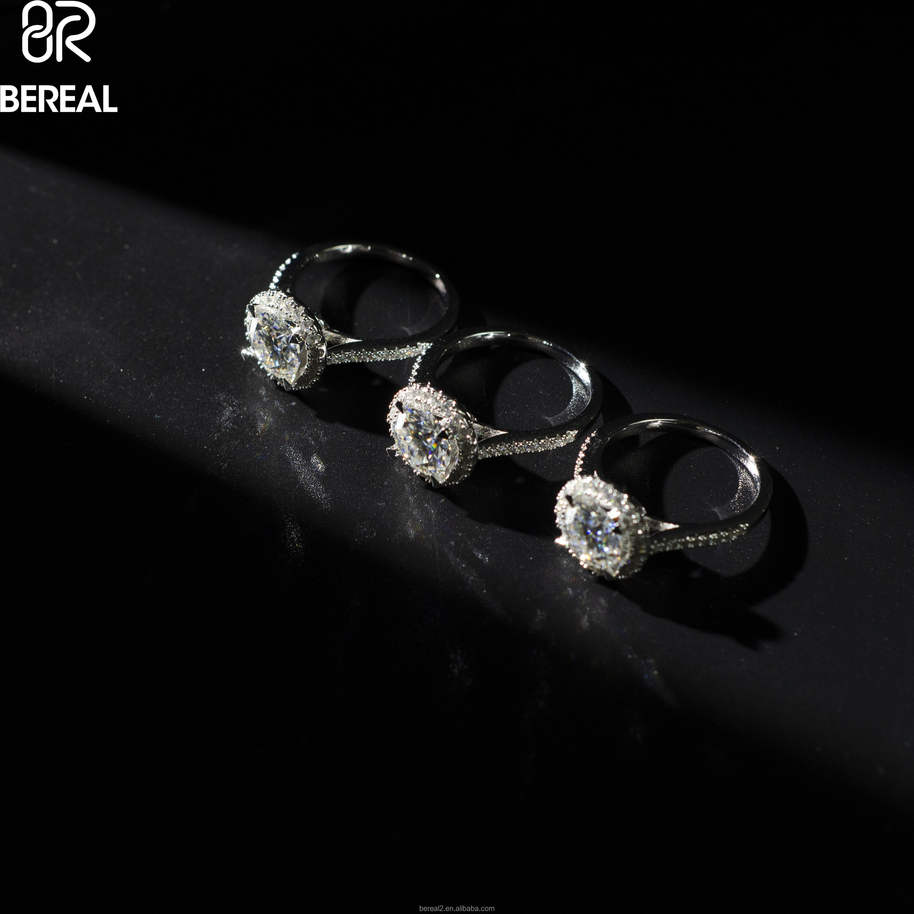 925 Silver + Vvs Moissanite