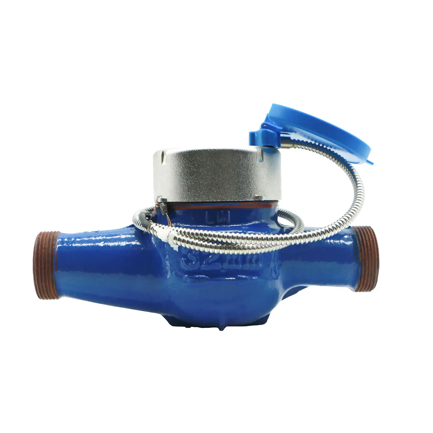 Medidor de agua de chorro único medidor de agua mecánico de chorro múltiple con salida de pulso medidor de agua Bostar