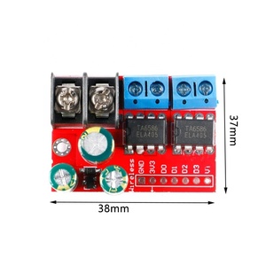 5A Doppel-DC-Motorantrieb modul Doppel-H-Brücke L298N PWM-Fernbedienung spannung Umkehr drehzahl regelung ZK-5AD 3V-14V - Product Image 3