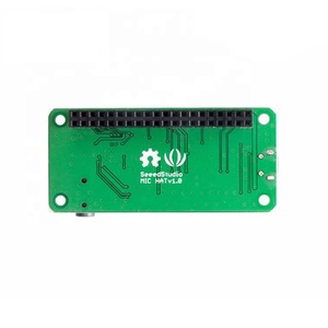ReSpeaker Dual Microphone Array Intelligente Stereo-Spracher kennung Himbeer Pi0 Pi Zero 4b 3b/3B - Product Image 4