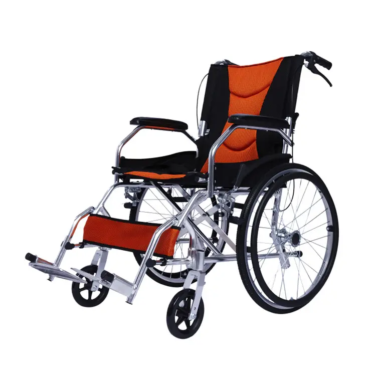 2023 тщательно отобранные материалы из алюминиевого сплава для инвалидов, Портативная Складная легкая инвалидная коляска