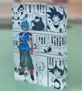 Werkseitig kunden spezifischer Acryl-Anzeige block mit UV-Druck-Acryllogo-Markenblock-Bild block