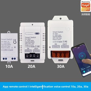 Tuya, Wi-Fi, интеллектуальная лампа высокой мощности 30A, переключатель с дистанционным управлением, 433 МГц, беспроводная сеть NFC, современный безопасный - Product Image 4