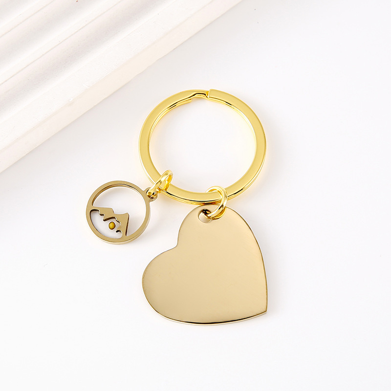 Gold oblique peach mountain