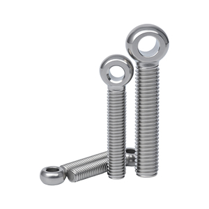 DIN 444 Nickel Chất liệu Eye <span class=keywords><strong>Bolt</strong></span> hình bầu dục đầu lớp 4.8 & 6.8 Fine chủ đề M5 5 inch bạc mạ kết thúc - Product Image 6