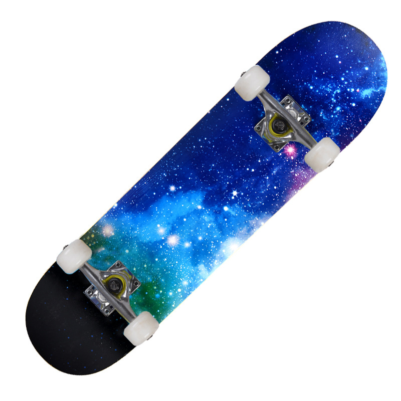 Blue starry sky