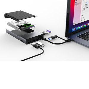 mac mini的MC30 SSD适配器硬盘驱动器外壳，适用于macbook任何笔记本电脑2TB 3TB 4TB 5TB扩展坞 - Product Image 5